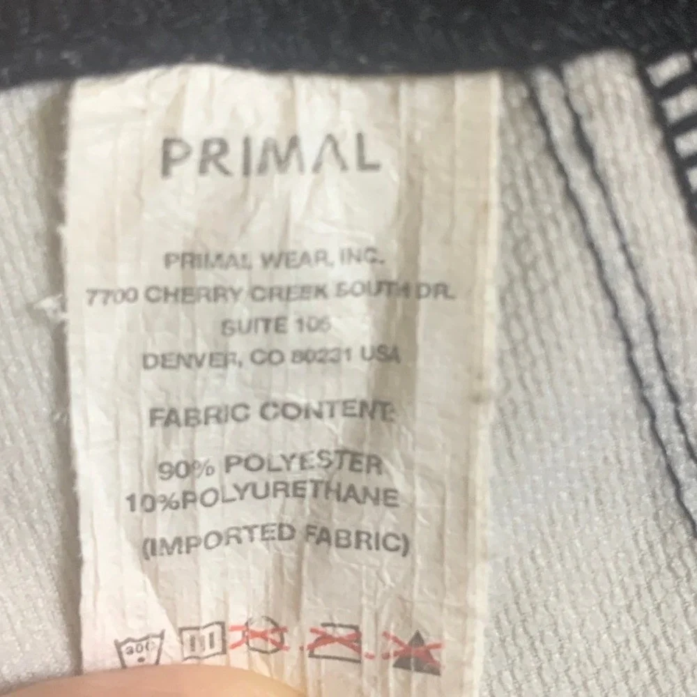 Primal Wear Mens Mountain Bike Shorts Black Blue White Colorblock Size M Cycling